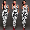 Deep V Sleeveless Jumpsuit-Casual Jumpsuits & Rompers-Arimonz-Arimonz