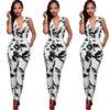 Deep V Sleeveless Jumpsuit-Casual Jumpsuits & Rompers-Arimonz-Arimonz