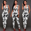 Deep V Sleeveless Jumpsuit-Casual Jumpsuits & Rompers-Arimonz-Arimonz