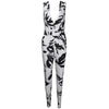 Deep V Sleeveless Jumpsuit-Casual Jumpsuits & Rompers-Arimonz-Arimonz