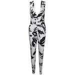 Deep V Sleeveless Jumpsuit-Casual Jumpsuits & Rompers-Arimonz-S-Arimonz