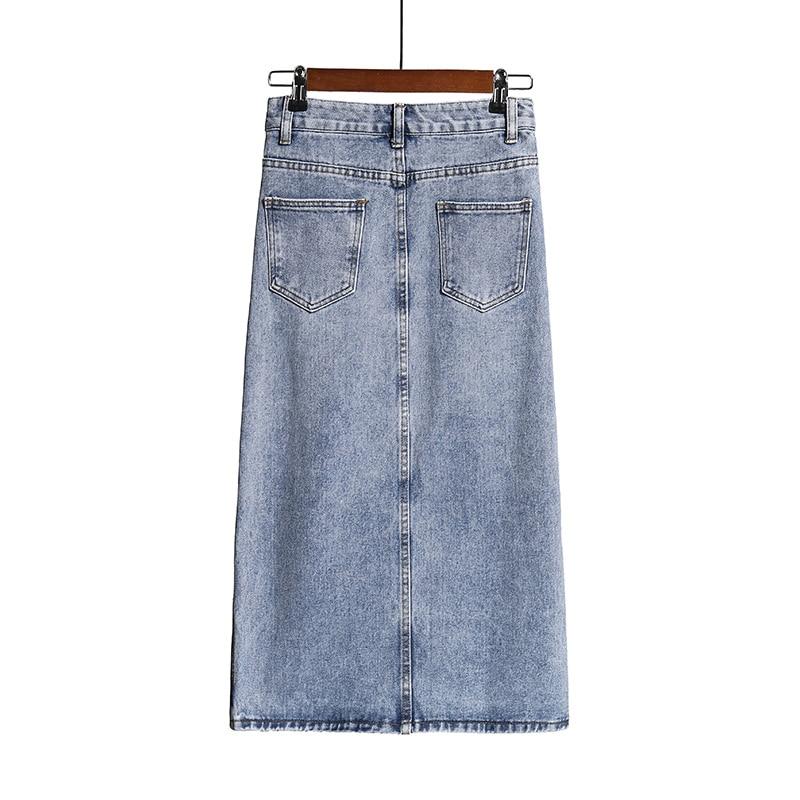 Vintage Slim High Ankle Jeans - Denim blue - Ladies | H&M IN