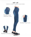 Denim Women's Jeans High Waist Stretchable Skinny Pants Trousers-Skinny Jeans-Arimonz-Arimonz