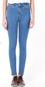 Denim Women's Jeans High Waist Stretchable Skinny Pants Trousers-Skinny Jeans-Arimonz-Charm Light Blue-S-Arimonz