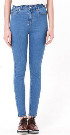 Denim Women's Jeans High Waist Stretchable Skinny Pants Trousers-Skinny Jeans-Arimonz-Charm Light Blue-S-Arimonz