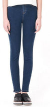 Denim Women's Jeans High Waist Stretchable Skinny Pants Trousers-Skinny Jeans-Arimonz-Fashion Dark Blue-S-Arimonz