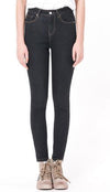 Denim Women's Jeans High Waist Stretchable Skinny Pants Trousers-Skinny Jeans-Arimonz-Popular Black-S-Arimonz