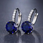 Diamond Element Stud Earrings-Earrings-Arimonz-Arimonz