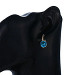 Diamond Element Stud Earrings-Earrings-Arimonz-Arimonz