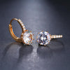 Diamond Element Stud Earrings-Earrings-Arimonz-Arimonz