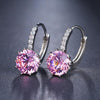 Diamond Element Stud Earrings-Earrings-Arimonz-pink-Arimonz