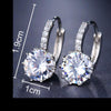 Diamond Element Stud Earrings-Earrings-Arimonz-Arimonz