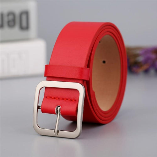 Diana Square Pin Buckle Belt-Belts-Arimonz-Arimonz