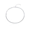 Disc Necklace for Women Simple Choker Chain Necklace Jewelry-Necklaces-Arimonz-Silver-Arimonz