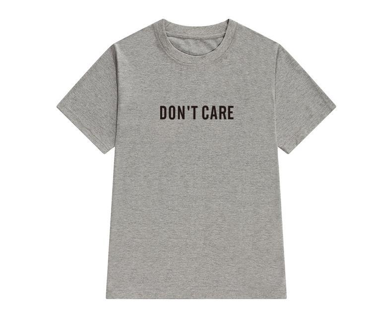 Don't Care Tee-Tee-Arimonz-Gray-XXS-Arimonz
