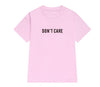Don't Care Tee-Tee-Arimonz-Pink-XXS-Arimonz