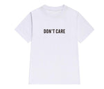 Don't Care Tee-Tee-Arimonz-White-XXS-Arimonz