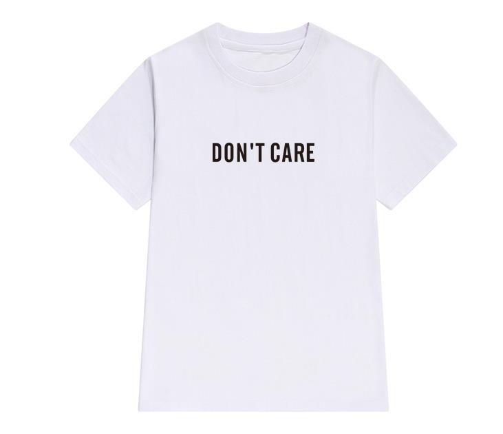 Don't Care Tee-Tee-Arimonz-White-XXS-Arimonz
