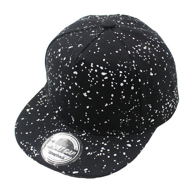Dot Design Snapback Cap-Hats-Arimonz-Black-Arimonz