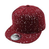 Dot Design Snapback Cap-Hats-Arimonz-Red-Arimonz