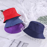 Double-faced Unisex Bucket Women Hat Outdoor Travel Cycling Caps-Bucket Hats-Arimonz-Arimonz