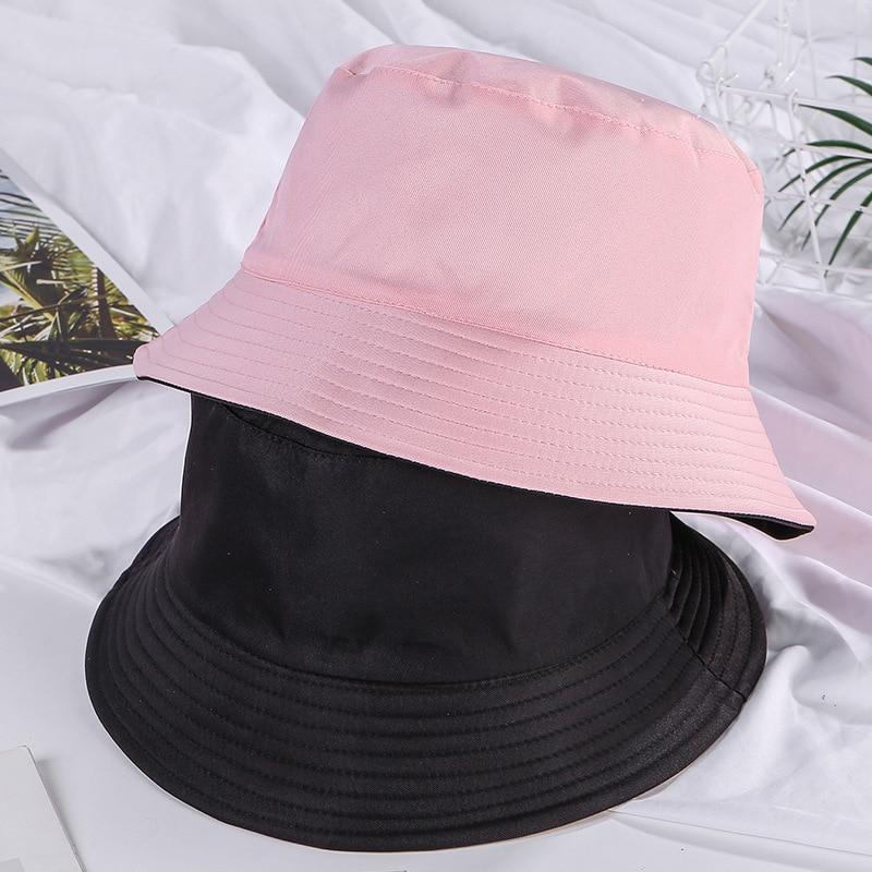 Double-faced Unisex Bucket Women Hat Outdoor Travel Cycling Caps-Bucket Hats-Arimonz-Arimonz