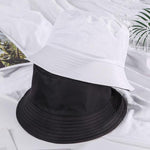 Double-faced Unisex Bucket Women Hat Outdoor Travel Cycling Caps-Bucket Hats-Arimonz-Black White-Arimonz