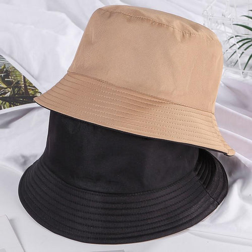 Double-faced Unisex Bucket Women Hat Outdoor Travel Cycling Caps-Bucket Hats-Arimonz-Arimonz