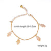 Double Layer Anklets Hollow Hamsa Hand Anklet Accessory for Women-Anklets-Arimonz-Arimonz