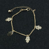 Double Layer Anklets Hollow Hamsa Hand Anklet Accessory for Women-Anklets-Arimonz-Arimonz