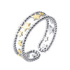 Double Layer Cute Star Ring Women Adjustable Ring-Rings-Arimonz-Arimonz