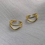 Double-layered Curve Ring-Rings-Arimonz-Arimonz