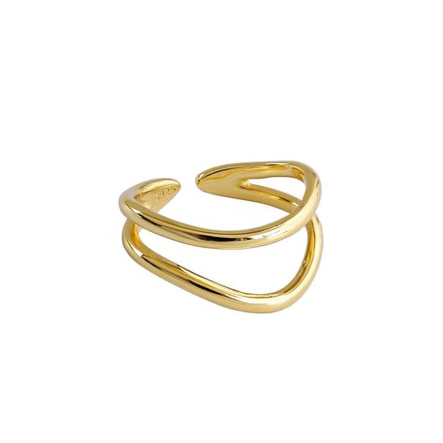 Double-layered Curve Ring-Rings-Arimonz-Arimonz