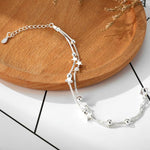 Double Layers Stars Beads Bracelet-Braceletes-Arimonz-Arimonz