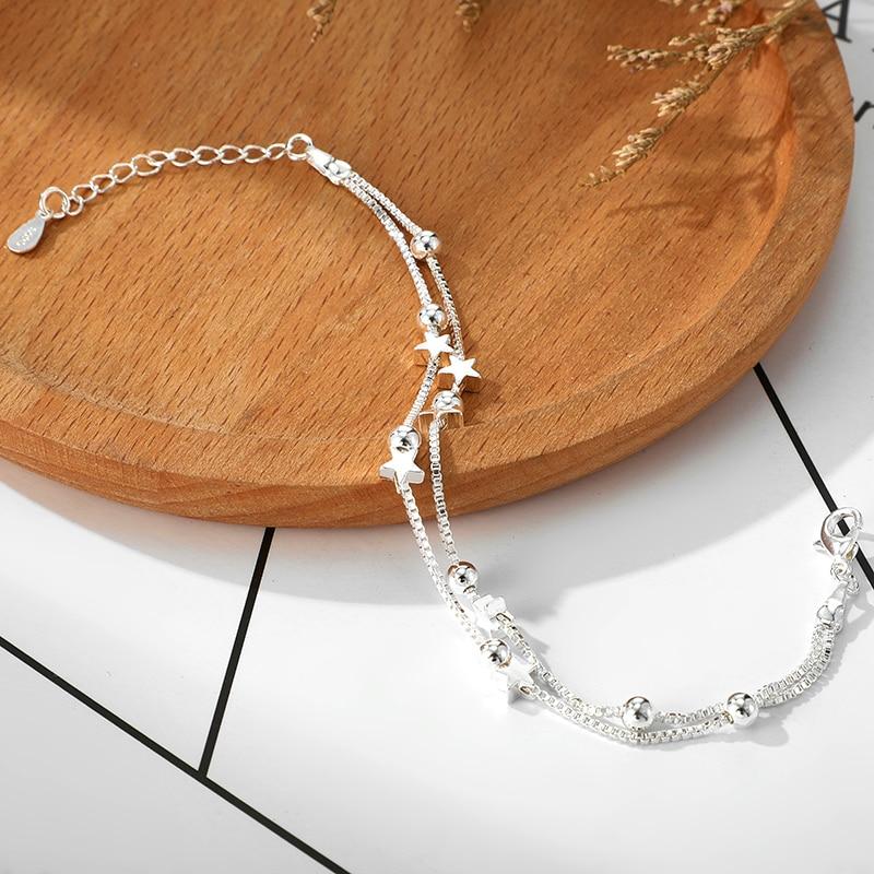 Double Layers Stars Beads Bracelet-Braceletes-Arimonz-Arimonz