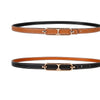 Double-sided Use Of Women's Leather Belt Decorated Fashion Jeans Belt-Belts-Arimonz-brown black-Arimonz