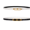 Double-sided Use Of Women's Leather Belt Decorated Fashion Jeans Belt-Belts-Arimonz-white black-Arimonz