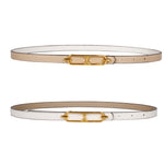 Double-sided Use Of Women's Leather Belt Decorated Fashion Jeans Belt-Belts-Arimonz-white skin-Arimonz