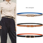 Double-sided Use Of Women's Leather Belt Decorated Fashion Jeans Belt-Belts-Arimonz-Arimonz