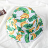 Double-sided Wear Fruit Printing Women Cap Outdoor Sun Hat Bucket Hat-Bucket Hats-Arimonz-Arimonz