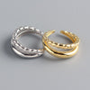 Double Tidal Twist Adjustable Ring Adjustable Round Rings Women-Rings-Arimonz-Arimonz