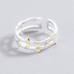 Double Tree Branch Ring-Rings-Arimonz-Arimonz
