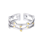Double Tree Branch Ring-Rings-Arimonz-Arimonz