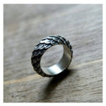 Dragon Scale Engagement Ring Metal Ring Trendy Rings For Women-Rings-Arimonz-Arimonz