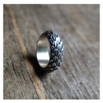 Dragon Scale Engagement Ring Metal Ring Trendy Rings For Women-Rings-Arimonz-Arimonz