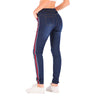 Drawstring Loose Skinny Jean-Skinny Jeans-Arimonz-Arimonz