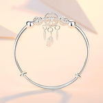 Dreamcatcher Tassel Feather Charm Bracelet-Braceletes-Arimonz-Arimonz