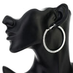 Earrings - Crystal Earrings Hoops