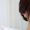 Earrings - Fashionable Stud Earrings Irregular Circle Earrings For Women