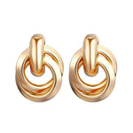 Earrings - Hollow Geometric Dangle Earrings